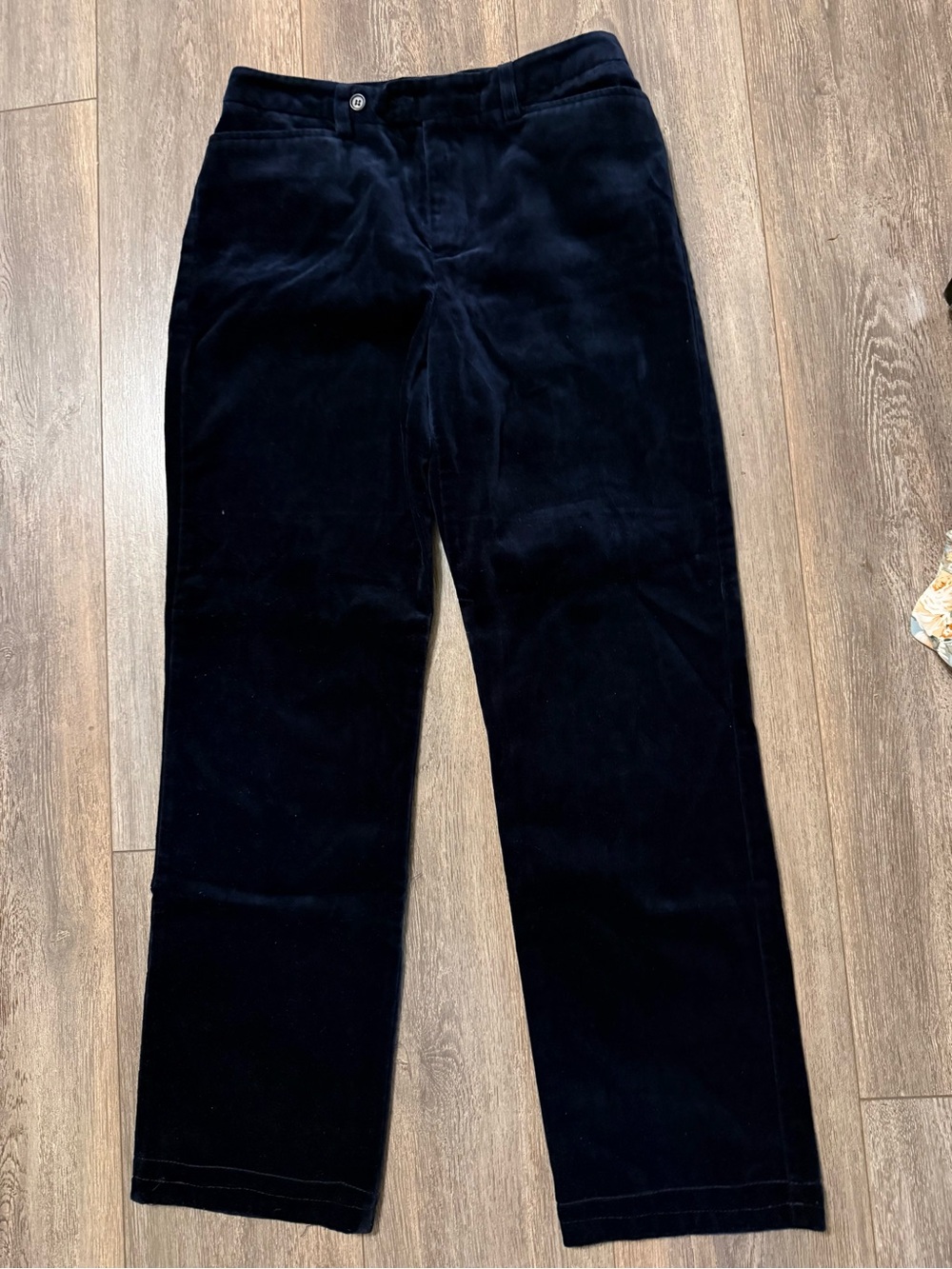 GAP Navy Straight-Leg Pants